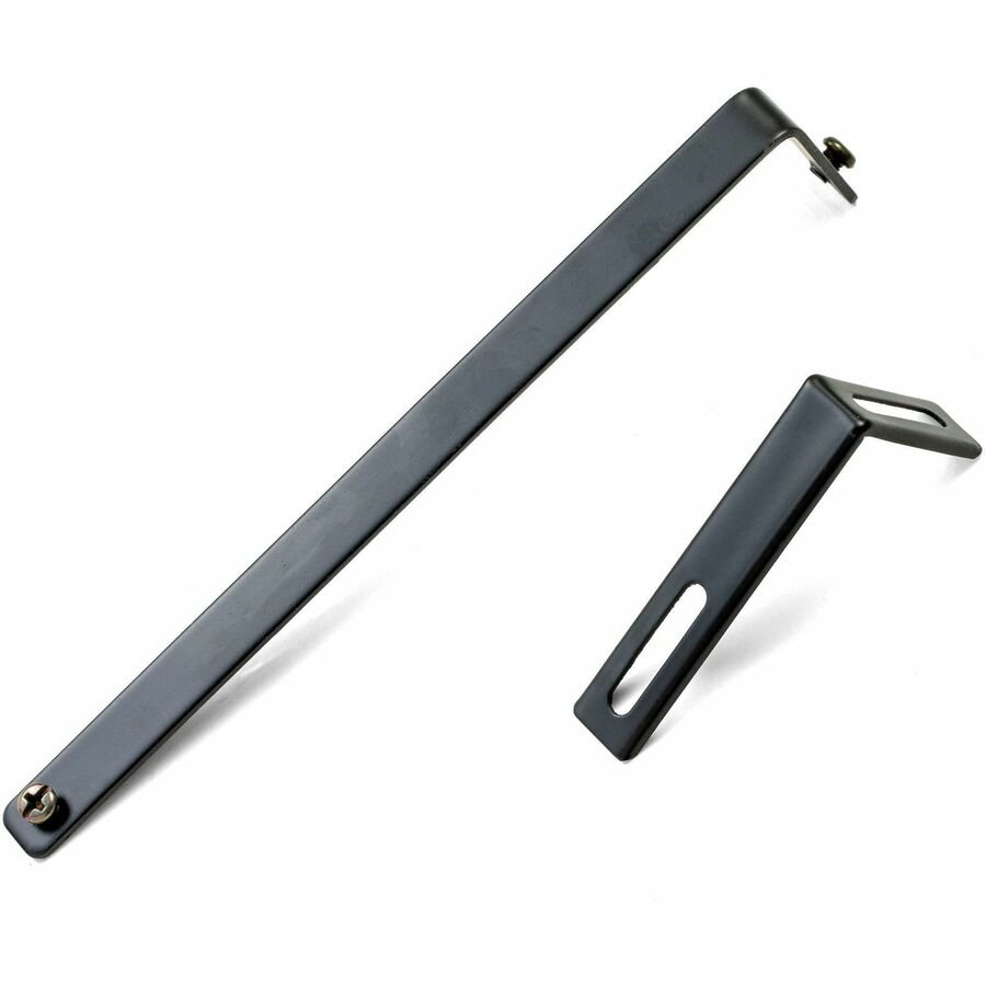Lorell Partition Hangers Metal Cubicle Panel Mount Black 7" Size 1 Pair (LLR - LLR80674) - SchoolOutlet