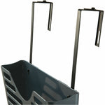 Lorell Partition Hangers Metal Cubicle Panel Mount Black 7