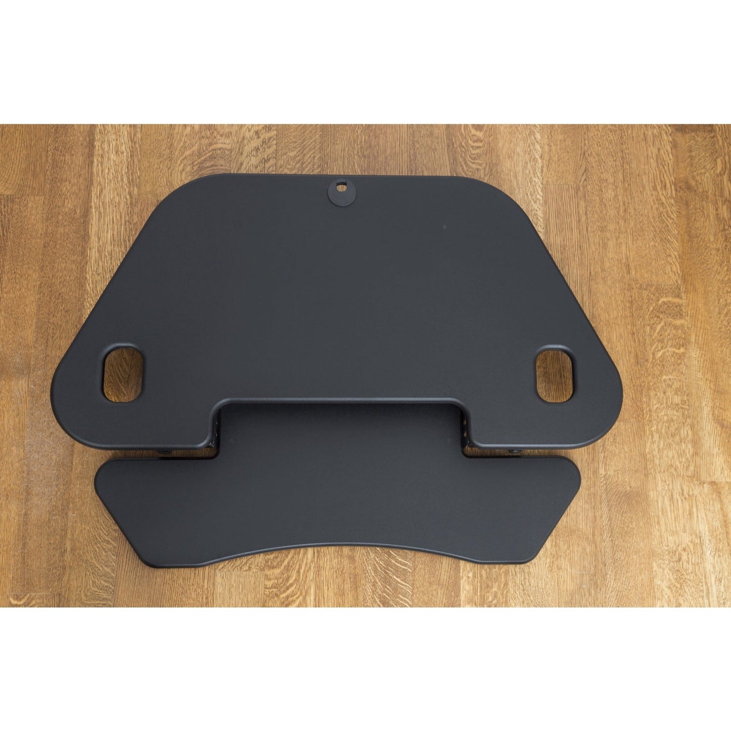 Lorell Corner Desk Riser 18"H x 45.5"W Black (LLR - LLR82014) - SchoolOutlet