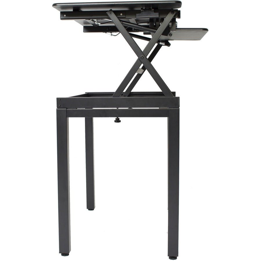 Lorell Active Office Adjustable Desk Riser Floor Stand 29"H x 36"W x 22.75"D (LLR - LLR82015) - SchoolOutlet