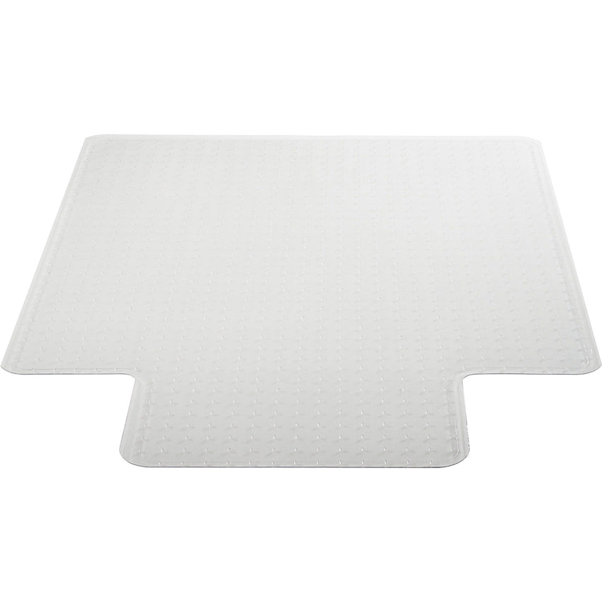 Lorell Wide Lip Low - Pile Carpet Chairmat with Easy - Glide Surface 53" x 45" (LLR - LLR82820) - SchoolOutlet