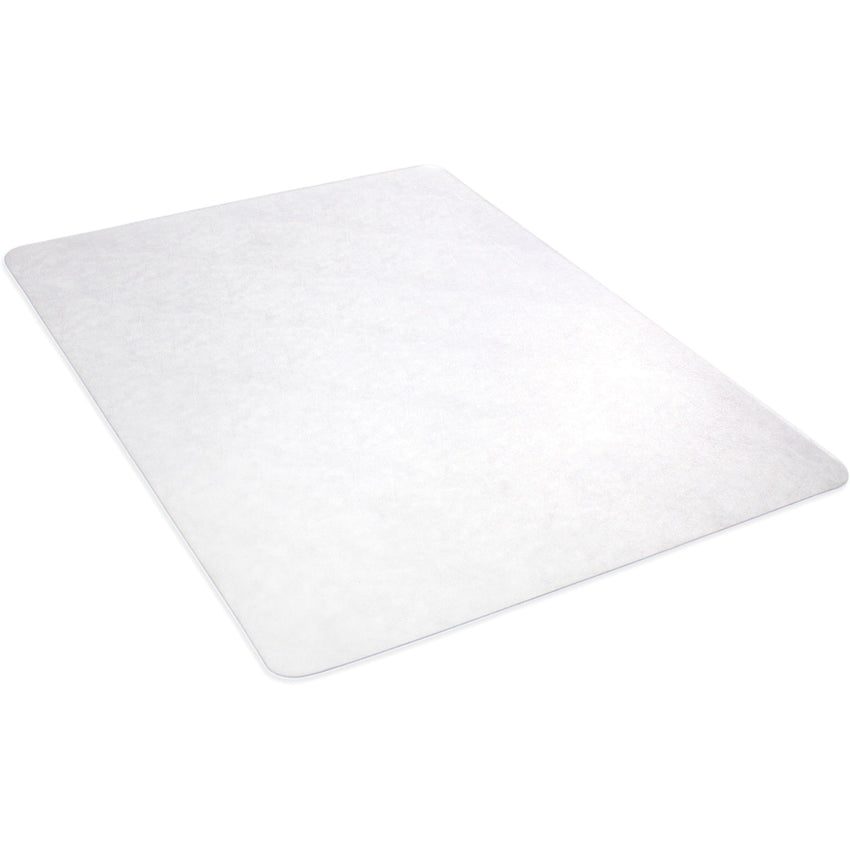Lorell Nonstudded Chairmat - 60 x 46 in Clear Vinyl for Hard Floors (LLR - LLR82827) - SchoolOutlet