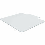 Lorell Tempered Glass Chairmat with Lip 53