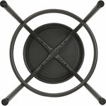 Lorell Metal Shop Stool with 24 Inch MDF Wood Seat and Foot Ring Light Gray (LLR - LLR8308X24) - SchoolOutlet