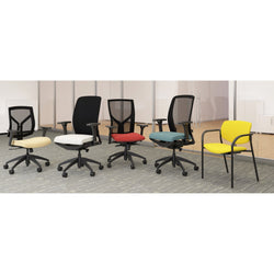 Lorell Executive Mesh High-Back Office Chair with Adjustable Lumbar and Synchro Tilt (LLR-LLR83104)