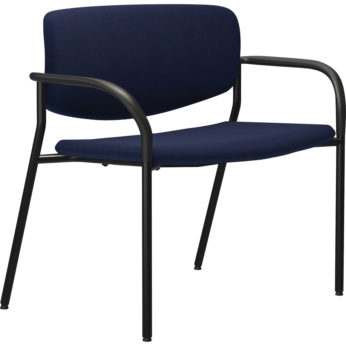 Lorell Avent Big & Tall Upholstered Guest Chair with Arms and Steel Frame (LLR - LLR83120X) - SchoolOutlet