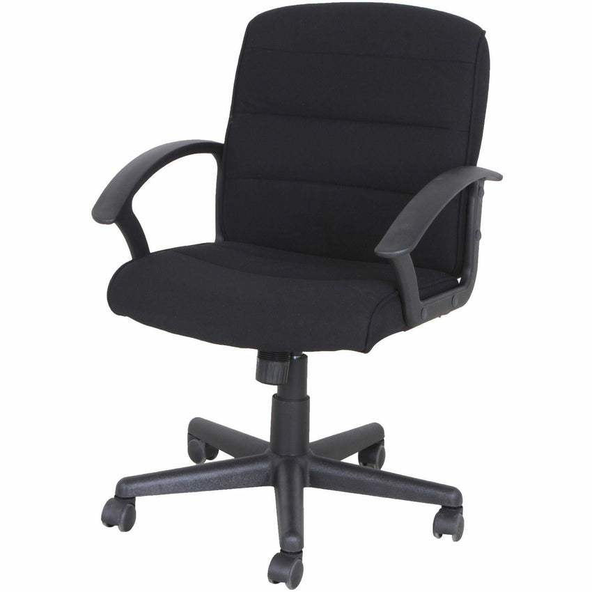 Lorell SOHO Upholstered Task Chair with Waterfall Seat and Tilt Control 16.93 - 20.87"H (LLR - LLR83306) - SchoolOutlet