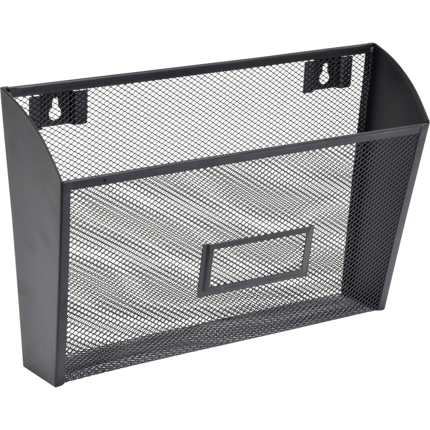 Lorell Mesh Wire Wall Pocket Wall - Mountable Letter - Size File Organizer (LLR - LLR84144) - SchoolOutlet