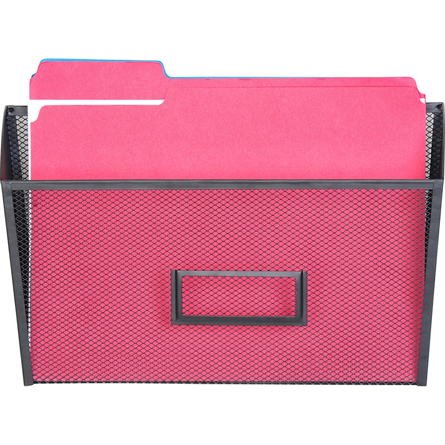Lorell Mesh Wire Wall Pocket Wall - Mountable Letter - Size File Organizer (LLR - LLR84144) - SchoolOutlet
