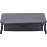 Lorell Mesh Wire Monitor Stand with Pull - Out Drawer Black Steel (LLR - LLR84147) - SchoolOutlet