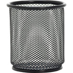 Lorell Durable Steel Mesh Desktop Pencil Cup Organizer 3.9