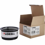 Lorell Durable Steel Mesh Pencil Cup Holder with Rubber Feet 2.1