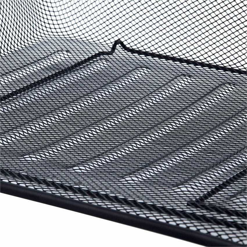 Lorell Side - Loading Mesh Document Tray Stackable Steel Desk Organizer Black (LLR - LLR84154) - SchoolOutlet