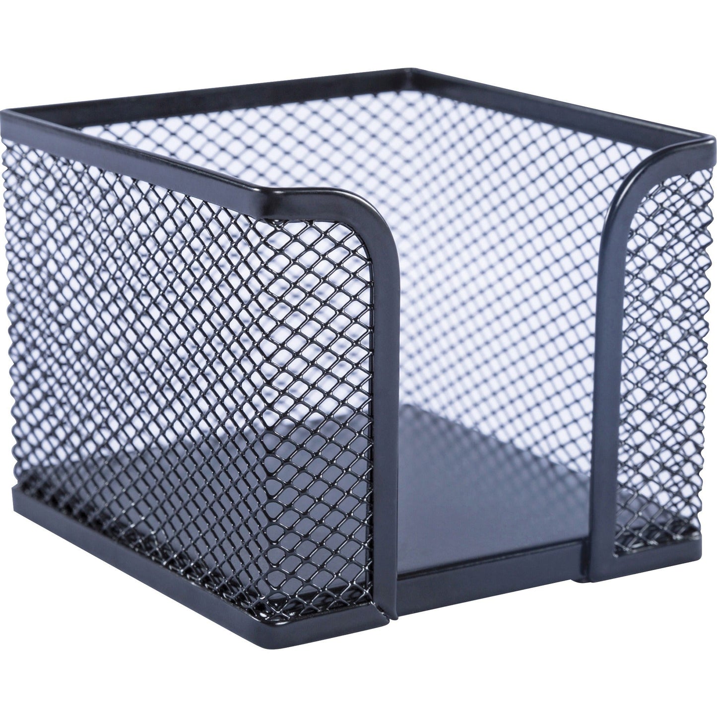 Lorell Mesh Wire Memo Holder for 3" x 3" Notes Black (LLR - LLR84156) - SchoolOutlet
