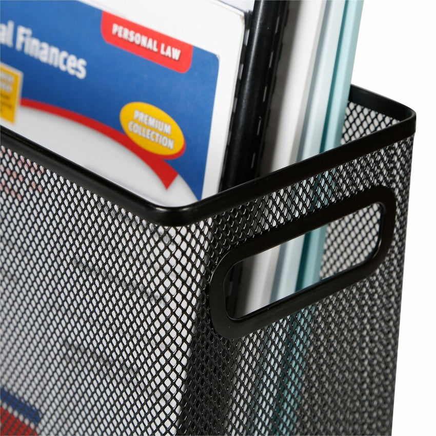 Lorell Mesh Tabletop Hanging File Holder 10.4"H x 5.6"W x 13.9"D (LLR - LLR84241) - SchoolOutlet