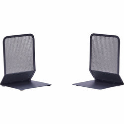 Lorell Mesh Bookends Steel Mesh Desktop Set of 2 (LLR-LLR84242)