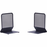 Lorell Mesh Bookends Steel Mesh Desktop Set of 2 (LLR - LLR84242) - SchoolOutlet