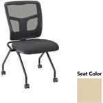 Lorell Training Room Guest Chair with Mesh Back and Flip - Up Seat - Set of 2 (LLR - LLR84385X) - SchoolOutlet