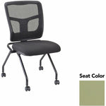 Lorell Training Room Guest Chair with Mesh Back and Flip - Up Seat - Set of 2 (LLR - LLR84385X) - SchoolOutlet