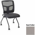 Lorell Training Room Guest Chair with Mesh Back and Flip - Up Seat - Set of 2 (LLR - LLR84385X) - SchoolOutlet