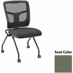 Lorell Training Room Guest Chair with Mesh Back and Flip - Up Seat - Set of 2 (LLR - LLR84385X) - SchoolOutlet