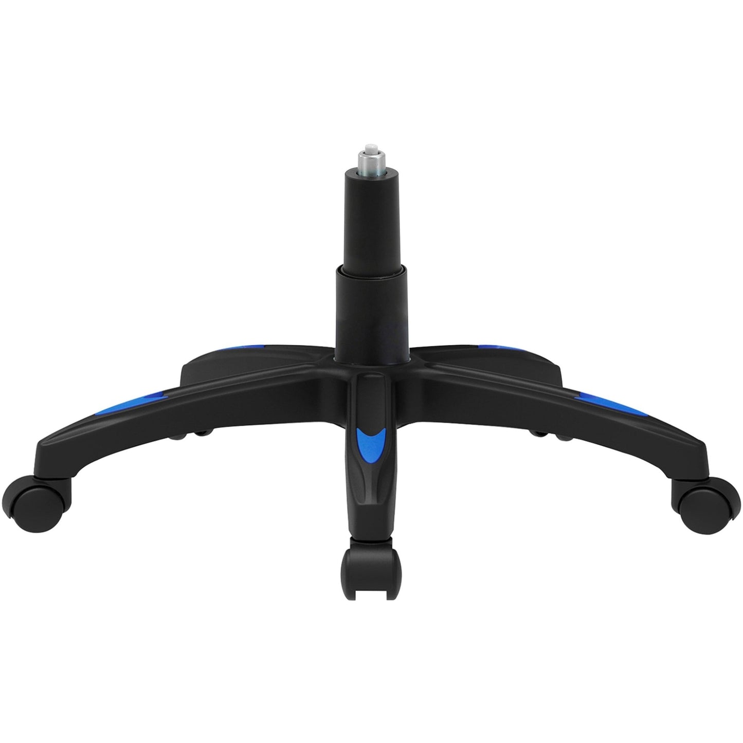 Lorell High - Back Ergonomic Gaming Chair with Flip - Up Arms Blue Black Gray 17.9 - 21.9 H (LLR - LLR84395) - SchoolOutlet