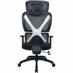 Lorell Xavier All - Mesh High - Back Chair with Articulating Lumbar and Adjustable Headrest 18.10'' - 21.8''