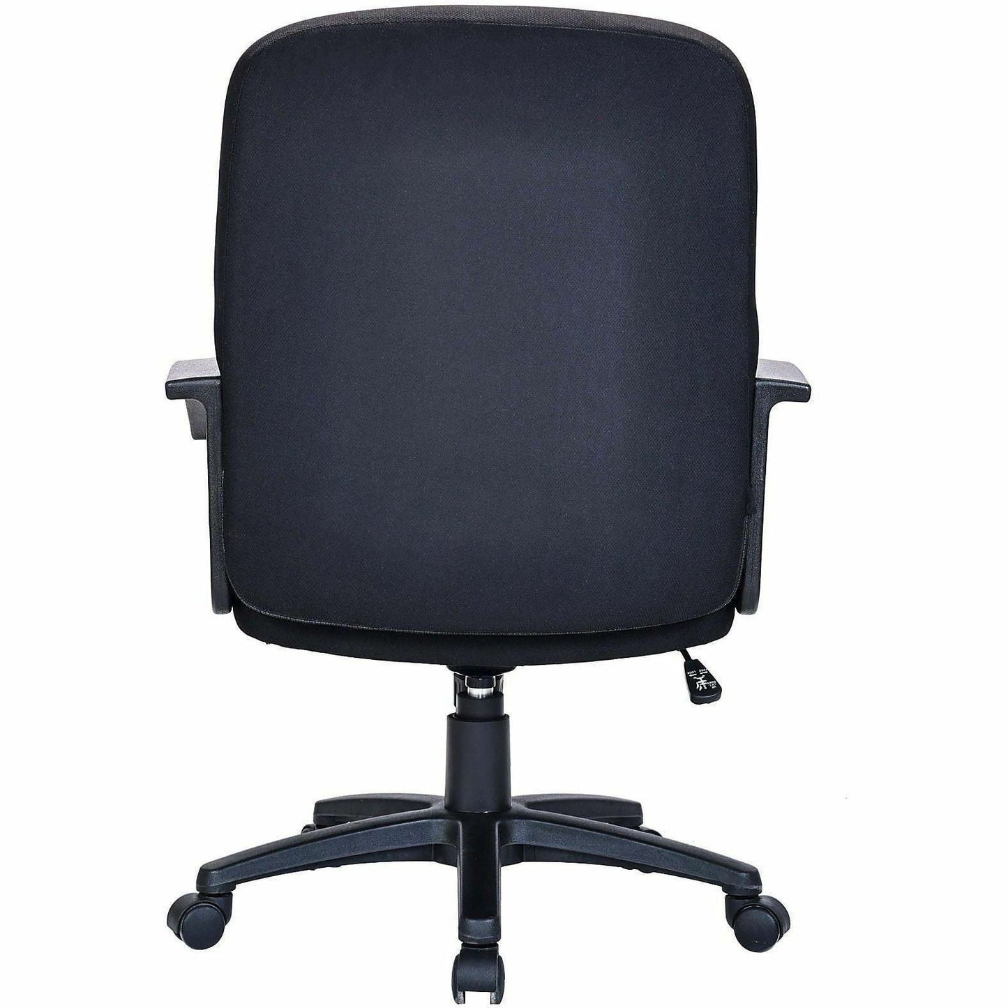 Lorell Executive Upholstered Mid - Back Chair with Pneumatic Height Adjustment and Tilt Lock 17.75" - 21.25"H (LLR - LLR84552) - SchoolOutlet