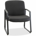 Lorell Upholstered Guest Chair with Sled Base and Padded Seat 17.75