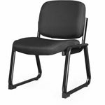 Lorell Deluxe Fabric Guest Chair Armless with Sled Base (LLR - LLR84596) - SchoolOutlet