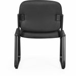 Lorell Deluxe Fabric Guest Chair Armless with Sled Base (LLR - LLR84596) - SchoolOutlet