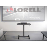 Mobile Weathered Charcoal Lorell Sit - Stand Desk 26.6