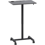 Mobile Weathered Charcoal Lorell Sit - Stand Desk 26.6