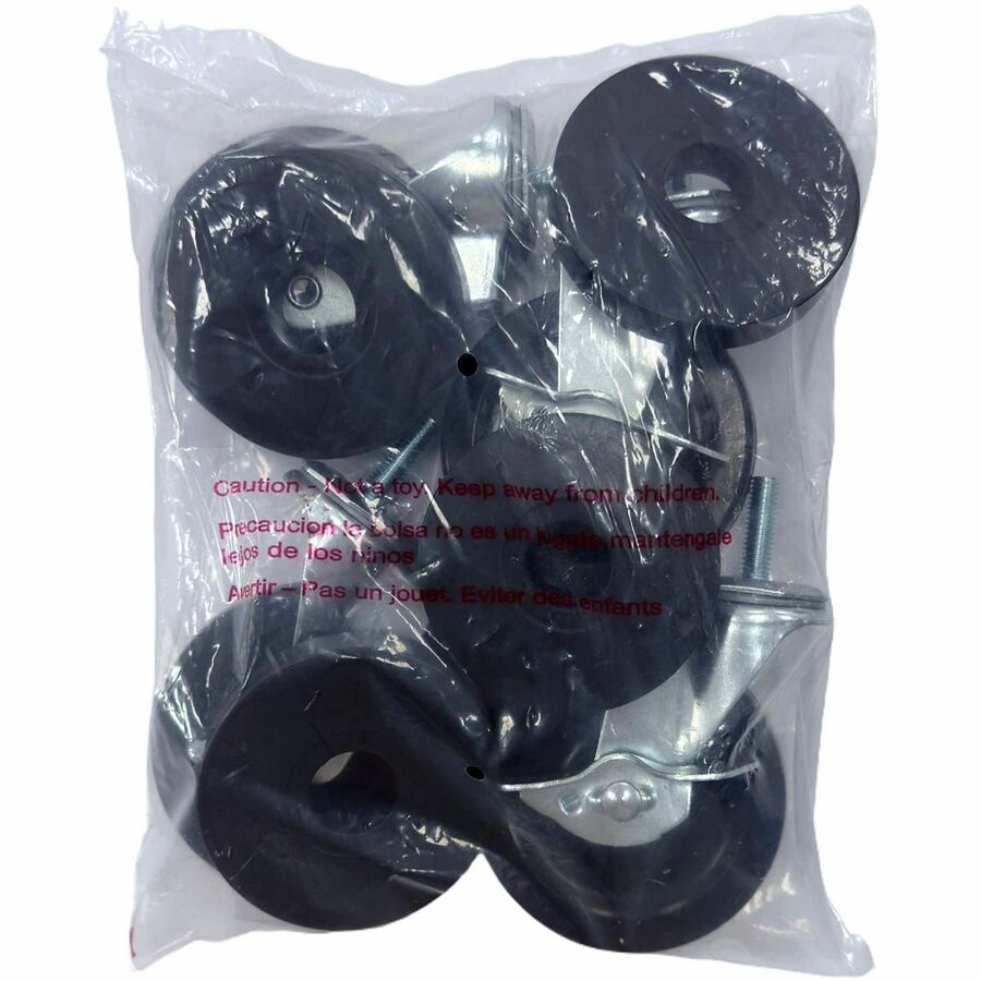 Lorell Industrial Wire Shelving Casters 4" Diameter Set of 4 (LLR - LLR84861) - SchoolOutlet