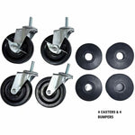 Lorell Industrial Wire Shelving Casters 4