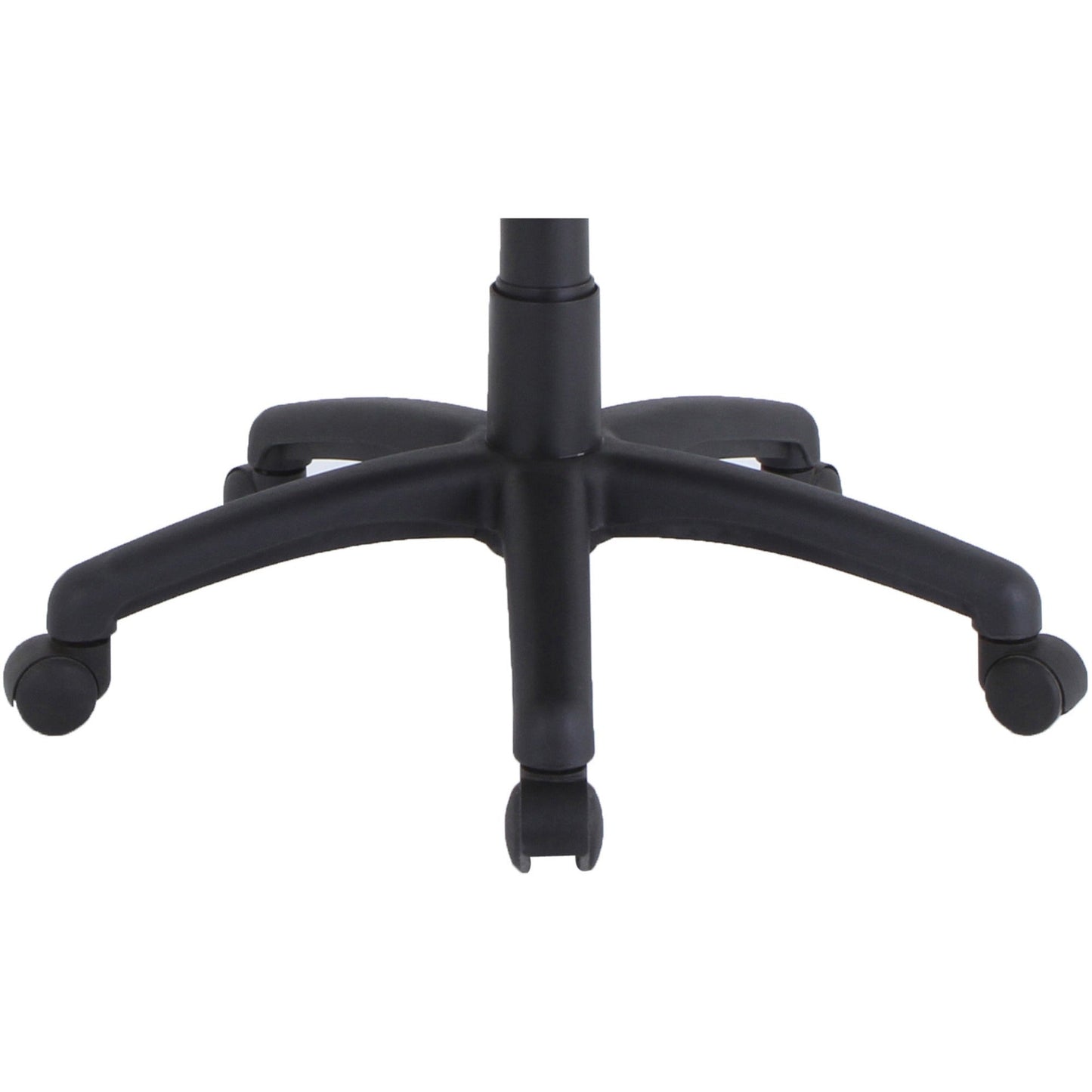 Lorell Mesh Back Task Chair Black Adjustable Swivel with Fabric Seat (LLR - LLR84876) - SchoolOutlet