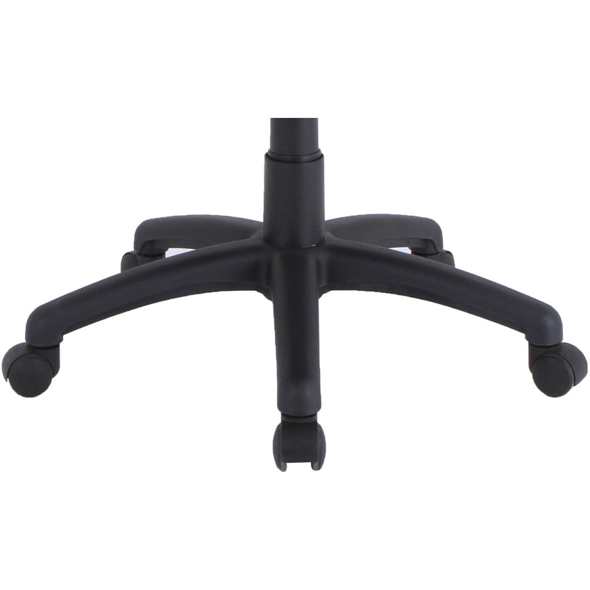 Lorell Mesh Back Task Chair Black Adjustable Swivel with Fabric Seat (LLR - LLR84876) - SchoolOutlet