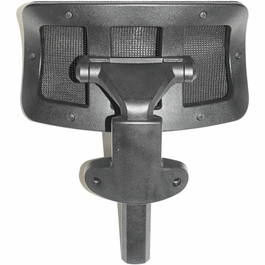 Lorell Mesh High - Back Office Chair Headrest Black Nylon Adjustable 11.8"W x 12.6"D x 6.3"H (LLR - LLR85562) - SchoolOutlet