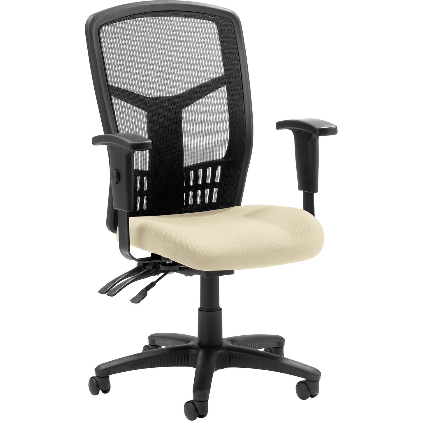 Lorell Executive Mesh High - Back Management Chair with Adjustable Arms and Multifunction Tilt 17" - 21"H (LLR - LLR86200X) - SchoolOutlet