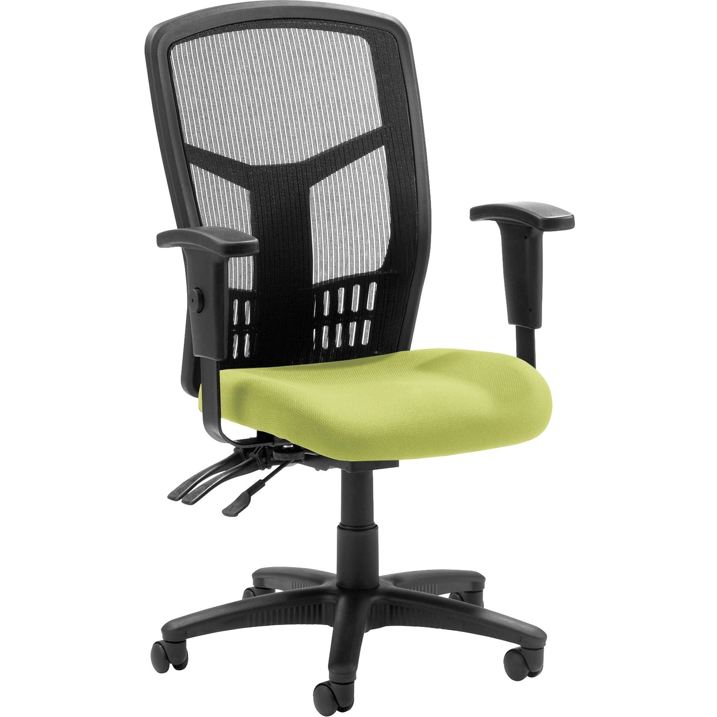 Lorell Executive Mesh High - Back Management Chair with Adjustable Arms and Multifunction Tilt 17" - 21"H (LLR - LLR86200X) - SchoolOutlet
