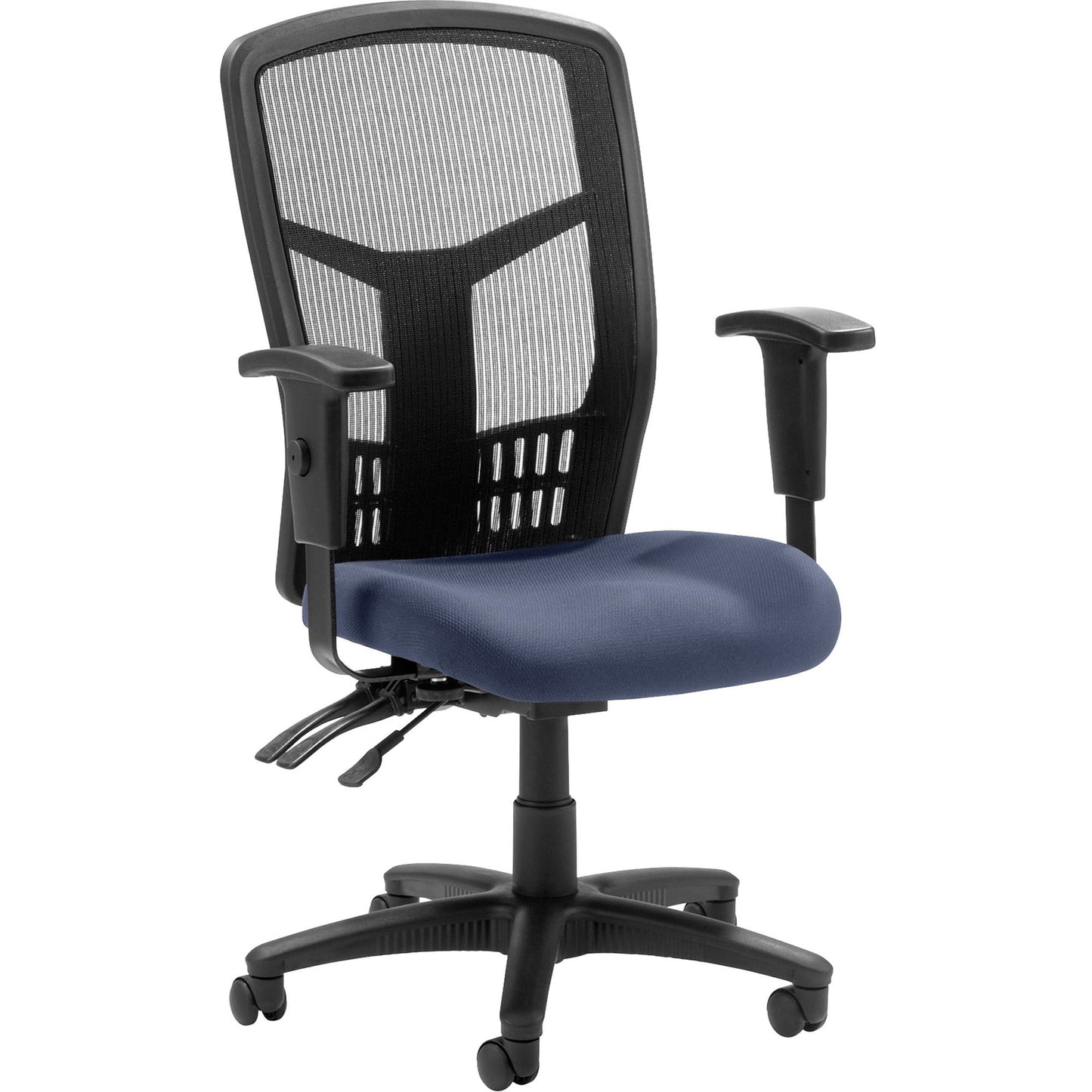 Lorell Executive Mesh High - Back Management Chair with Adjustable Arms and Multifunction Tilt 17" - 21"H (LLR - LLR86200X) - SchoolOutlet