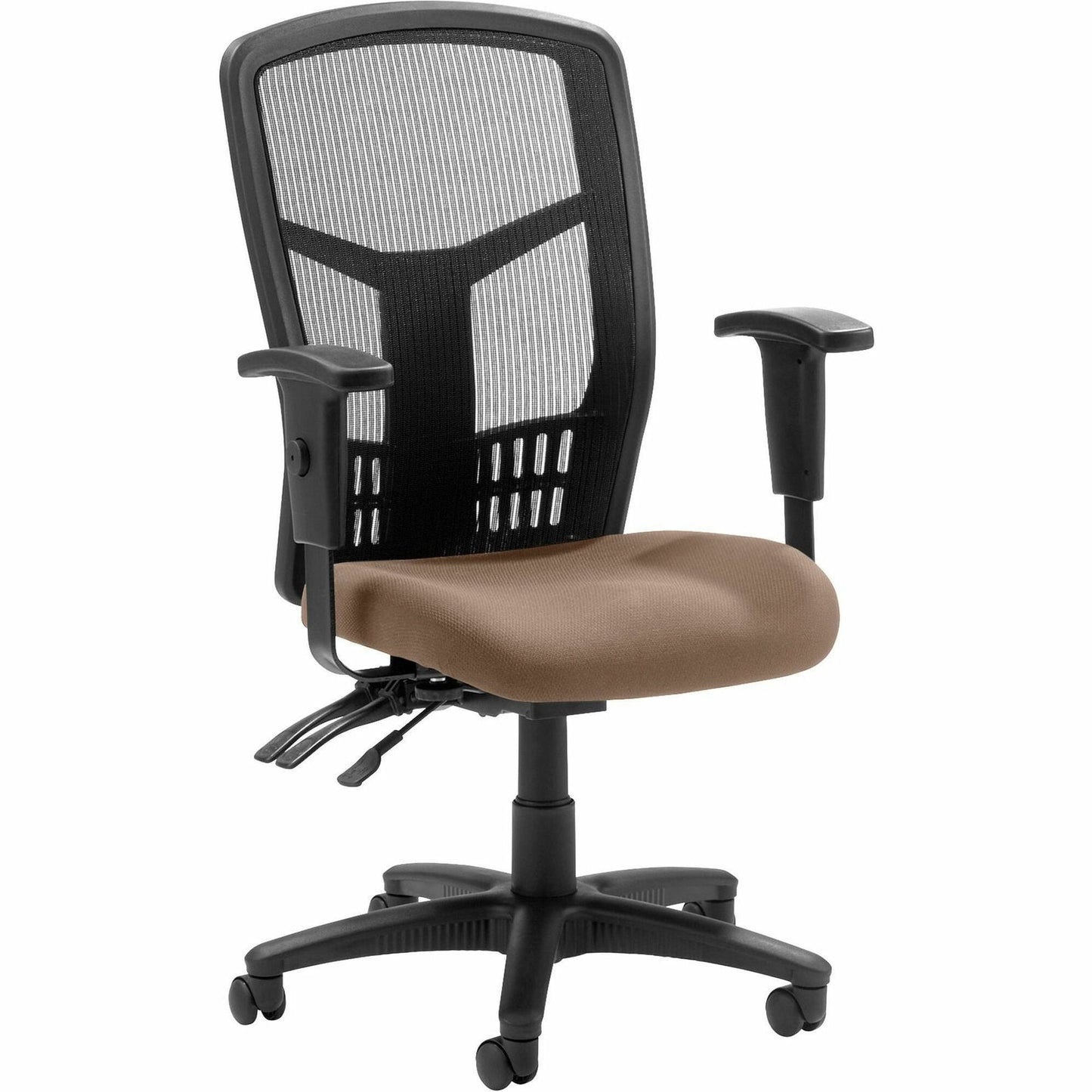 Lorell Executive Mesh High - Back Management Chair with Adjustable Arms and Multifunction Tilt 17" - 21"H (LLR - LLR86200X) - SchoolOutlet