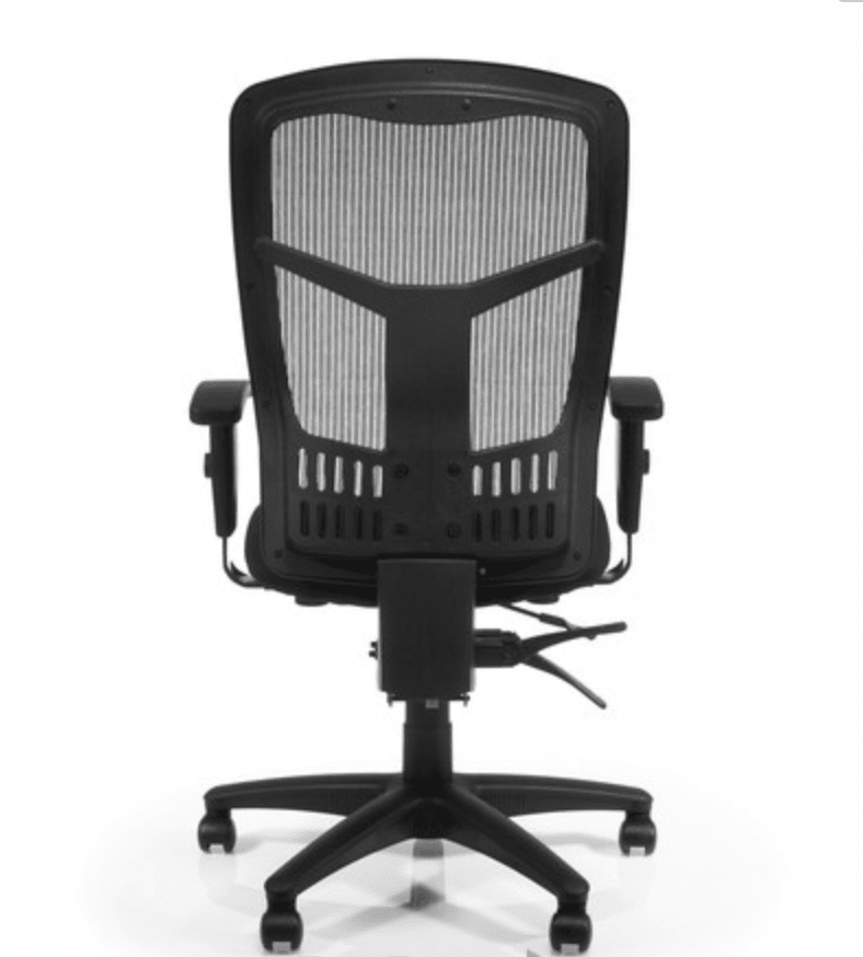 Lorell Executive Mesh High - Back Management Chair with Adjustable Arms and Multifunction Tilt 17" - 21"H (LLR - LLR86200X) - SchoolOutlet