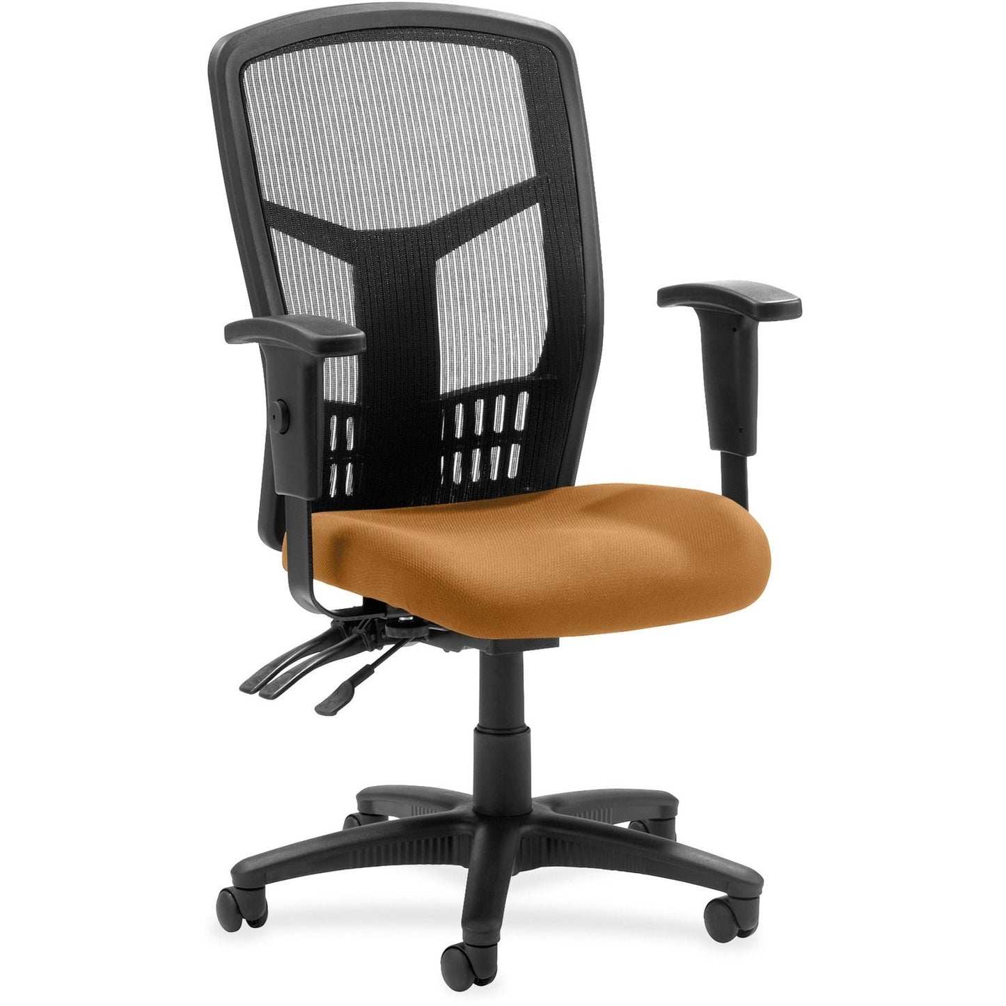 Lorell Executive Mesh High - Back Management Chair with Adjustable Arms and Multifunction Tilt 17" - 21"H (LLR - LLR86200X) - SchoolOutlet