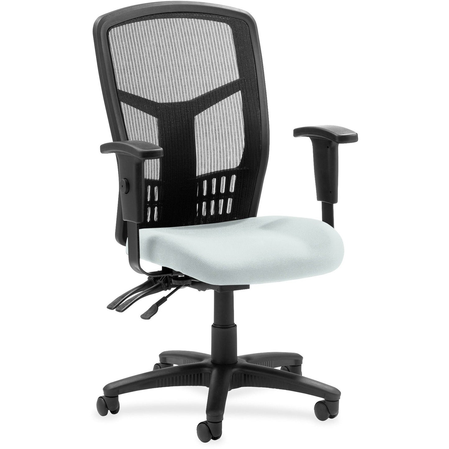 Lorell Executive Mesh High - Back Management Chair with Adjustable Arms and Multifunction Tilt 17" - 21"H (LLR - LLR86200X) - SchoolOutlet