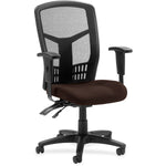 Lorell Executive Mesh High - Back Management Chair with Adjustable Arms and Multifunction Tilt 17