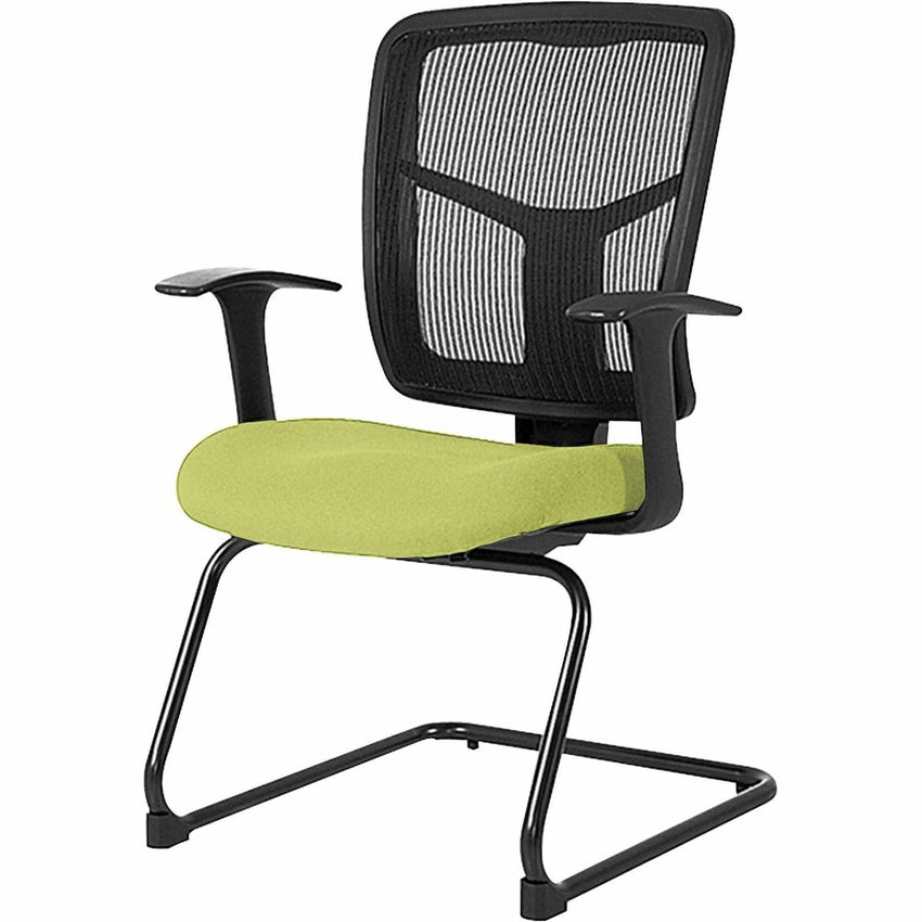 Lorell ErgoMesh Series Mesh Back Guest Chair with Arms and Cantilever Base (LLR - LLR86202X) - SchoolOutlet