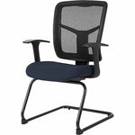 Lorell ErgoMesh Series Mesh Back Guest Chair with Arms and Cantilever Base (LLR - LLR86202X) - SchoolOutlet