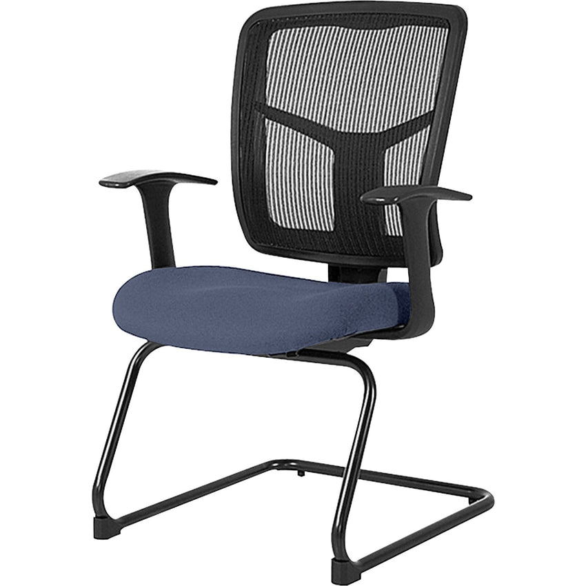 Lorell ErgoMesh Series Mesh Back Guest Chair with Arms and Cantilever Base (LLR - LLR86202X) - SchoolOutlet