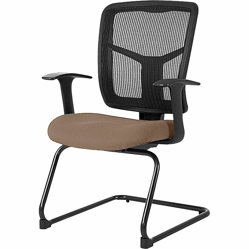 Lorell ErgoMesh Series Mesh Back Guest Chair with Arms and Cantilever Base (LLR - LLR86202X) - SchoolOutlet